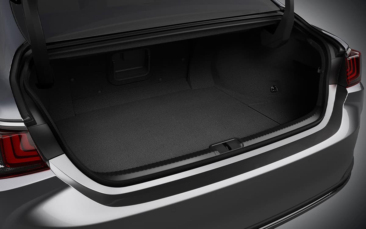 AMPLE LUGGAGE SPACE