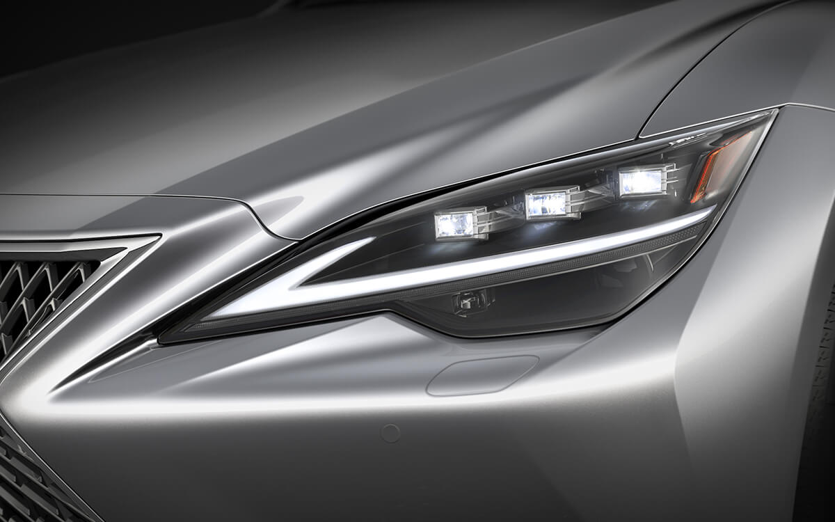 Ultra Slim 3-Beam LED Projector